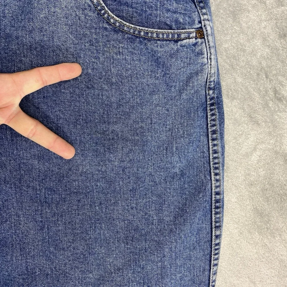 Vintage Zonz Shorts Mens Size 42 Blue Baggy Fit Denim Jean Jorts Skater 90s‎ Y2K